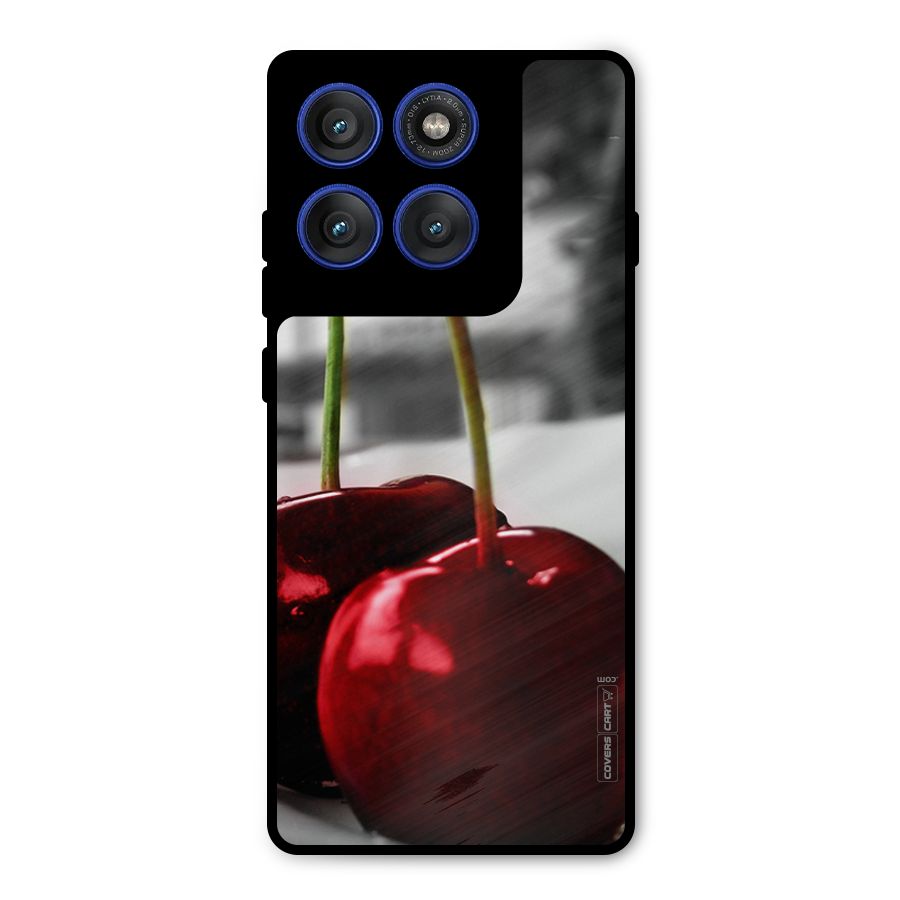 Cherry Photography Metal Back Case for Motorola Edge 60 Pro