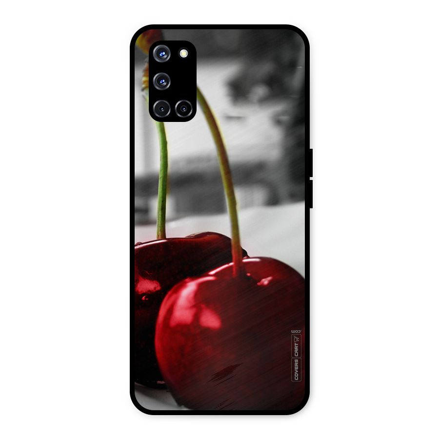 Cherry Photography Metal Back Case for Oppo A52