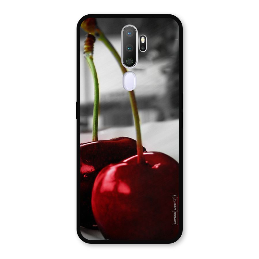 Cherry Photography Metal Back Case for Oppo A9 (2020)