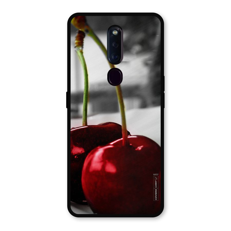 Cherry Photography Metal Back Case for Oppo F11 Pro