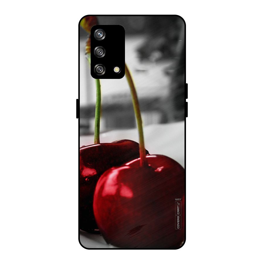 Cherry Photography Metal Back Case for Oppo F19