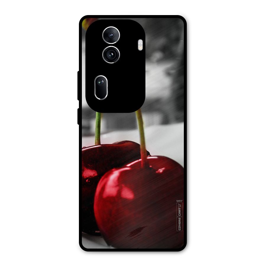 Cherry Photography Metal Back Case for Oppo Reno11 Pro 5G