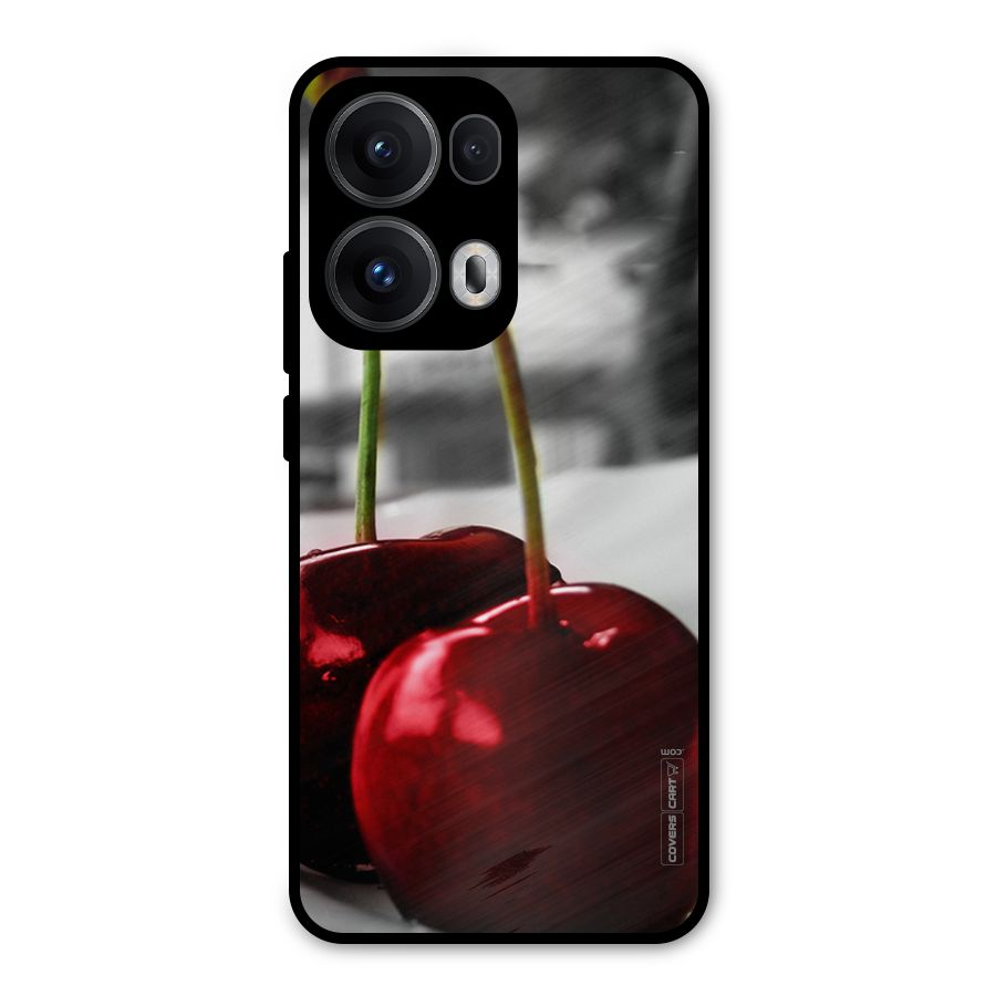 Cherry Photography Metal Back Case for Oppo Reno13 Pro