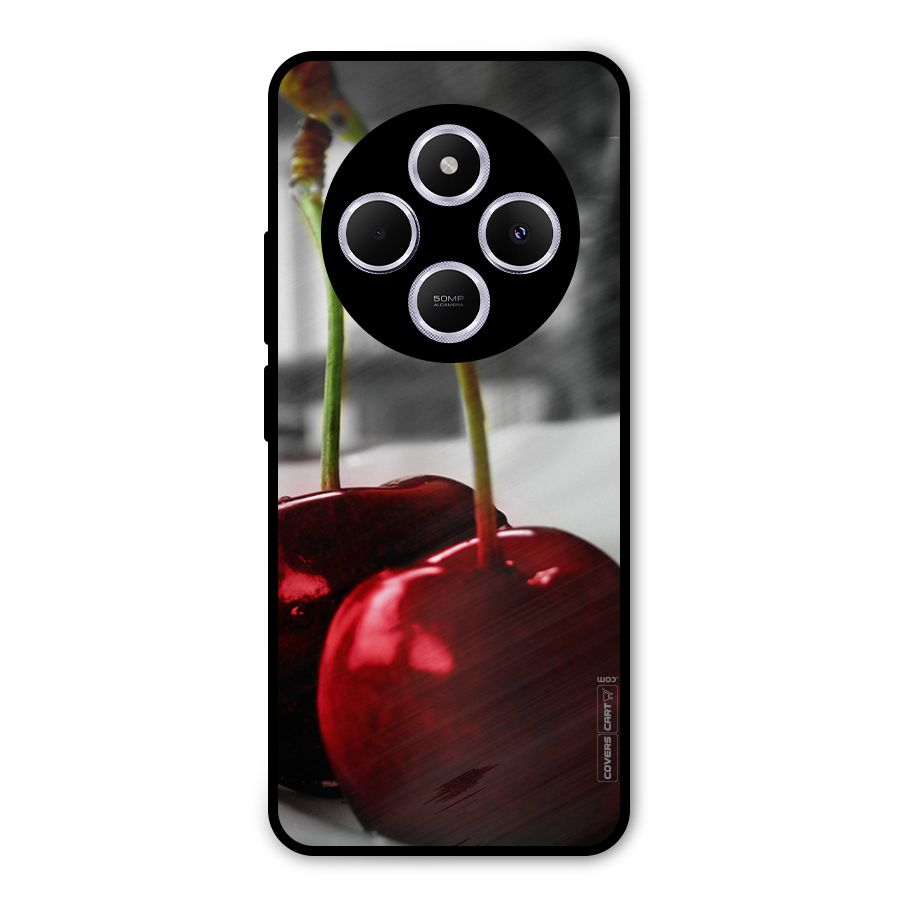 Cherry Photography Metal Back Case for Poco C75 5G