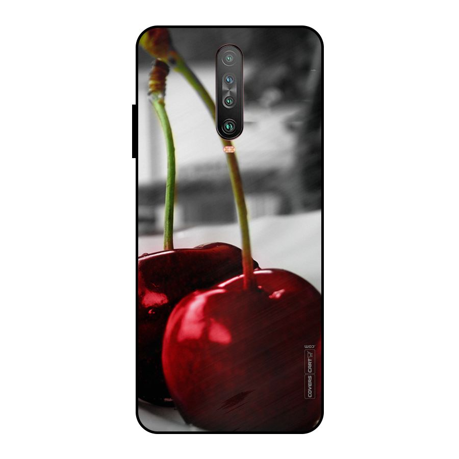 Cherry Photography Metal Back Case for Poco X2