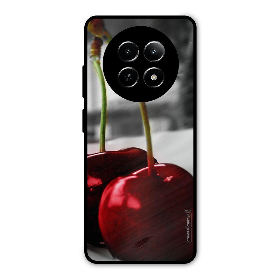 Cherry Photography Metal Back Case for Realme 12 5G