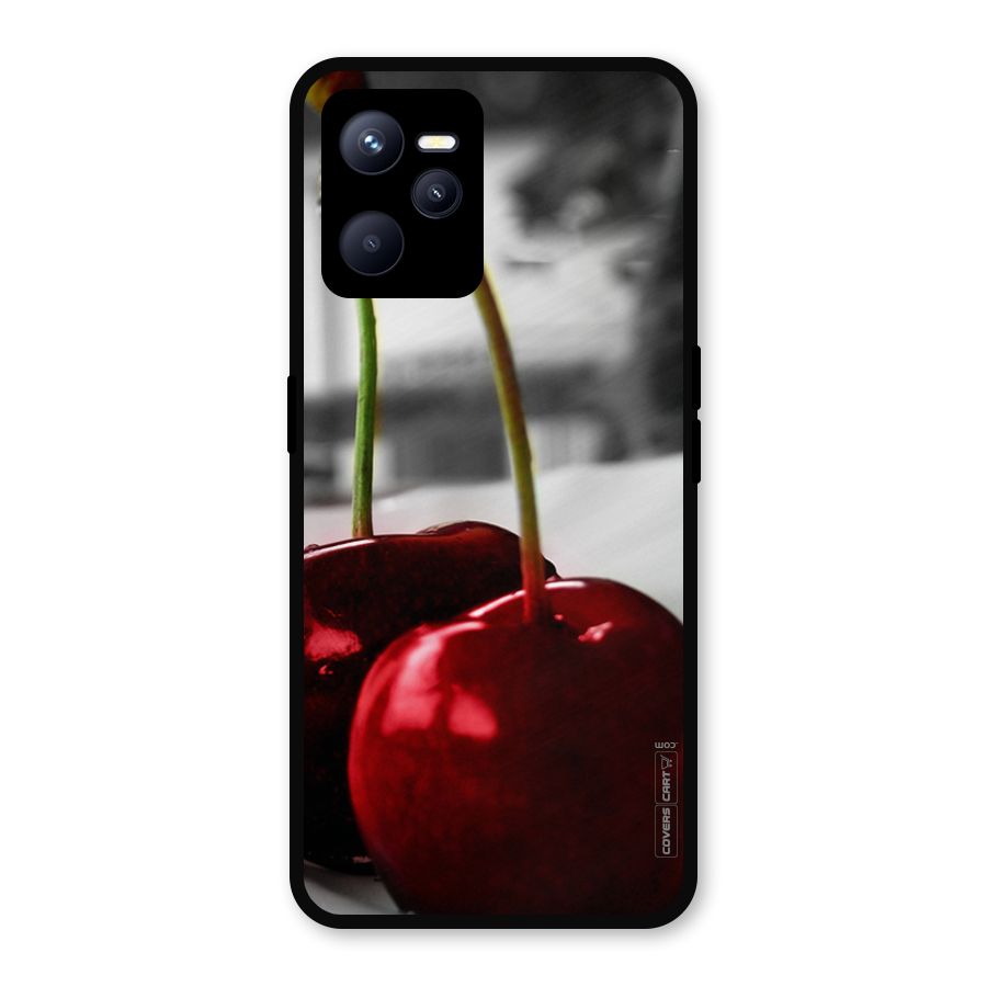 Cherry Photography Metal Back Case for Realme C35