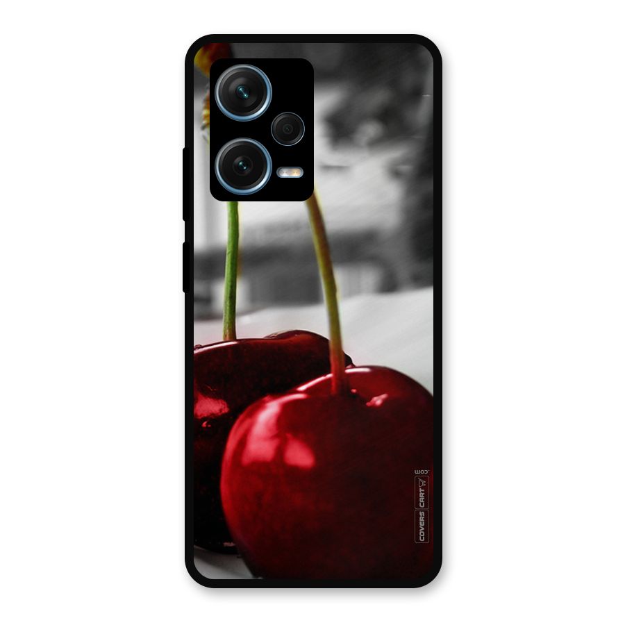 Cherry Photography Metal Back Case for Redmi Note 12 Pro Plus 5G