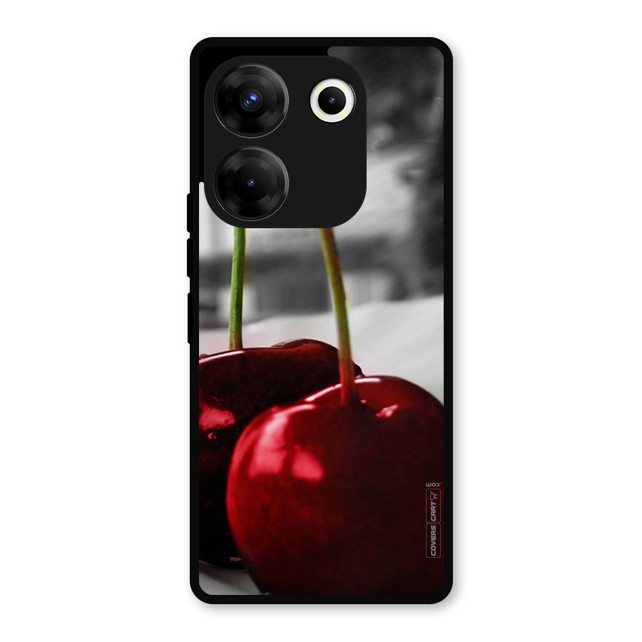 Cherry Photography Metal Back Case for Tecno Camon 20