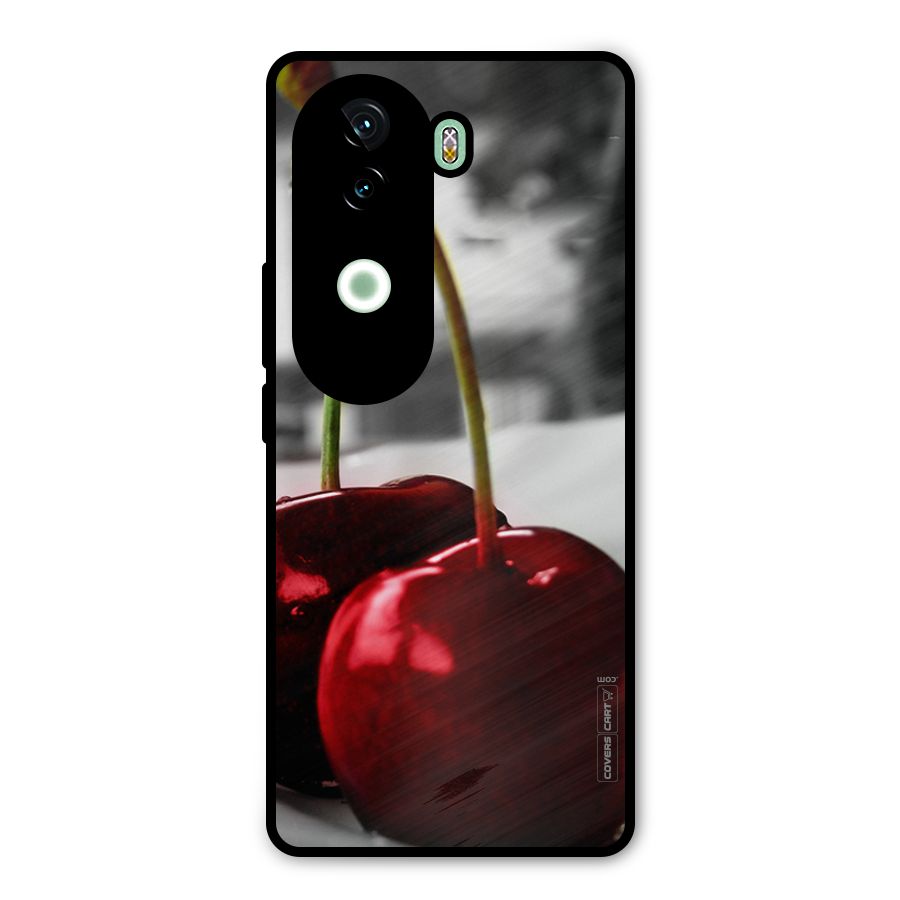 Cherry Photography Metal Back Case for Vivo V40e