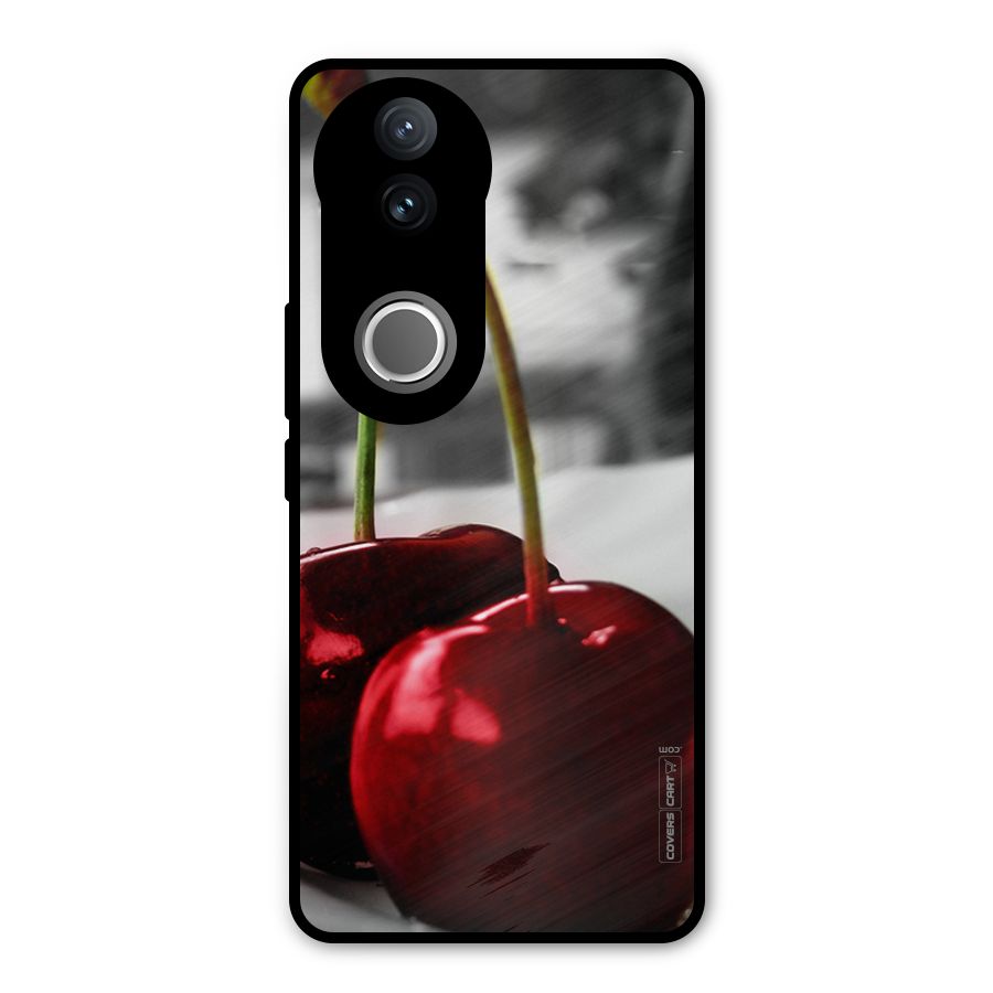 Cherry Photography Metal Back Case for Vivo V50e