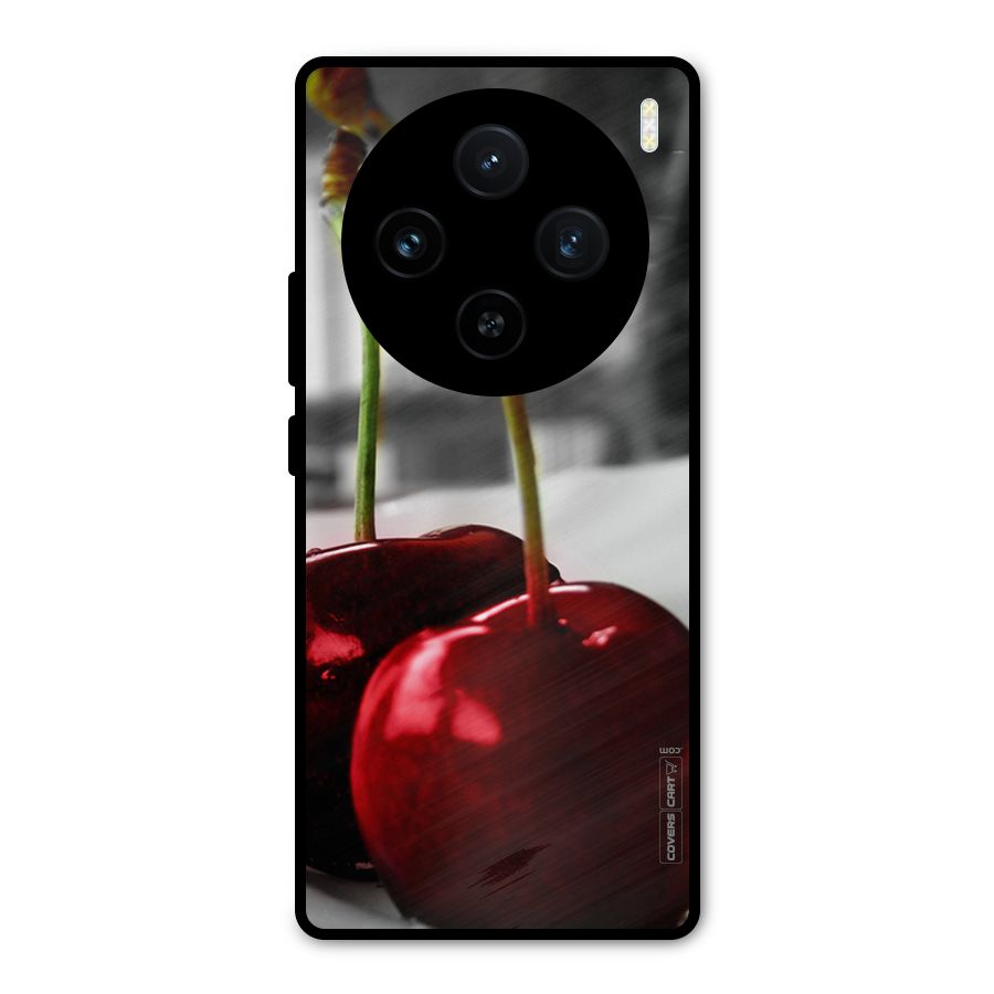Cherry Photography Metal Back Case for Vivo X100