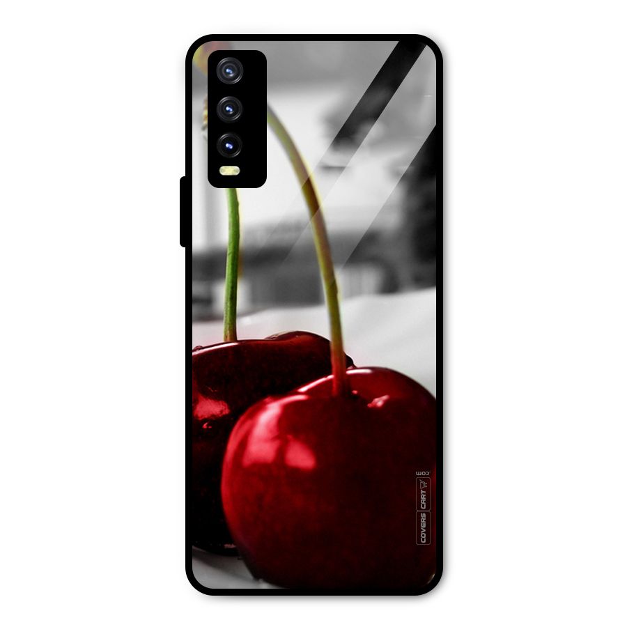 Cherry Photography Metal Back Case for Vivo Y20g