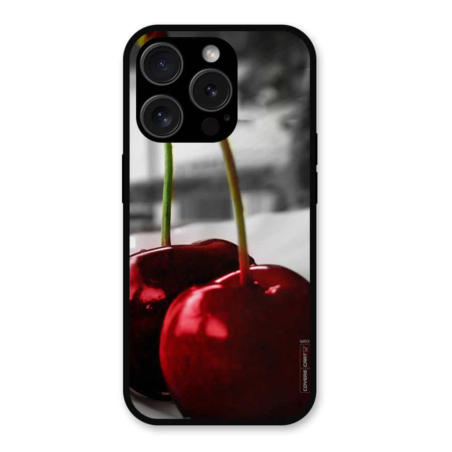 Cherry Photography Metal Back Case for iPhone 15 Pro