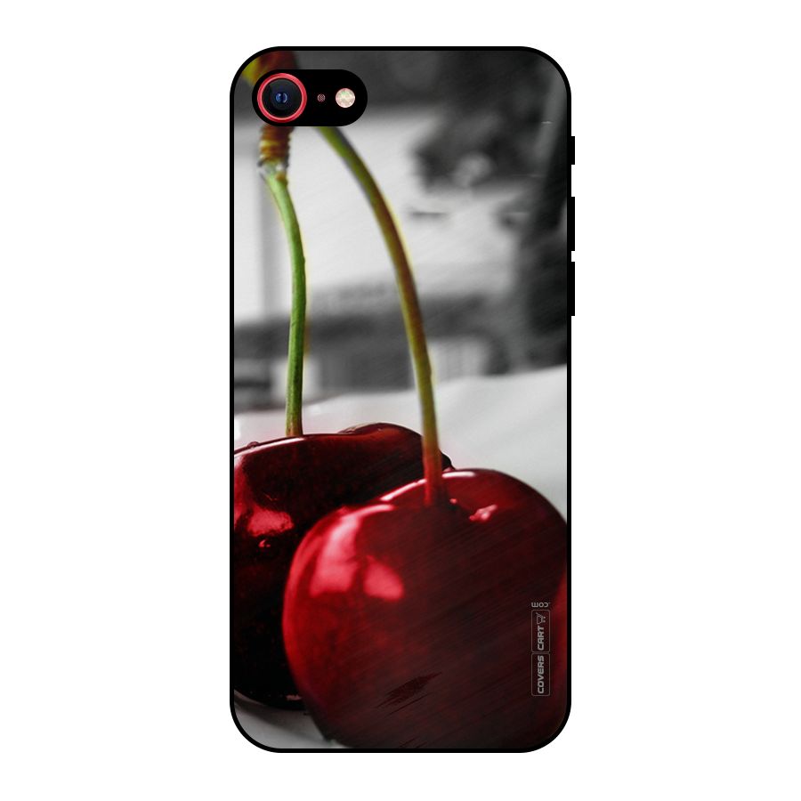 Cherry Photography Metal Back Case for iPhone SE 2022