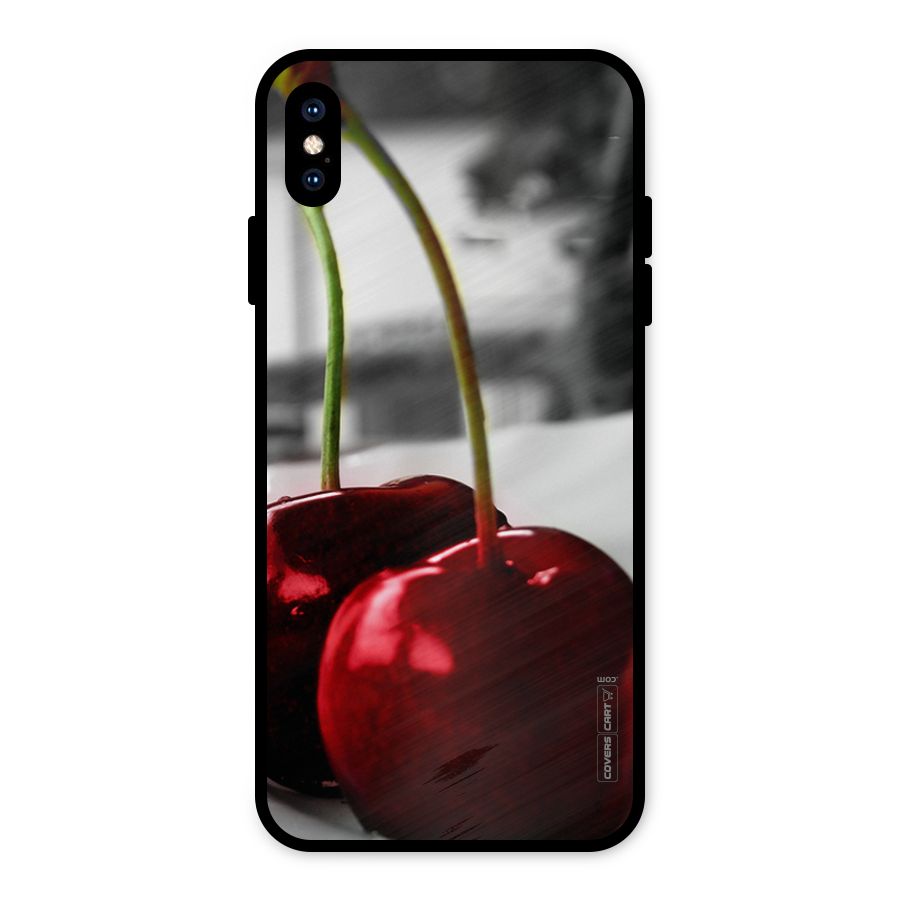 Cherry Photography Metal Back Case for iPhone XS Max