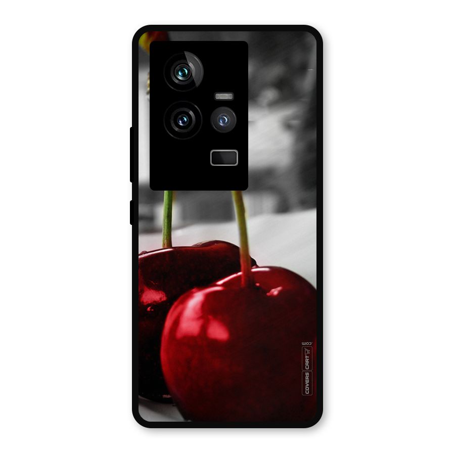 Cherry Photography Metal Back Case for iQOO 11 5G