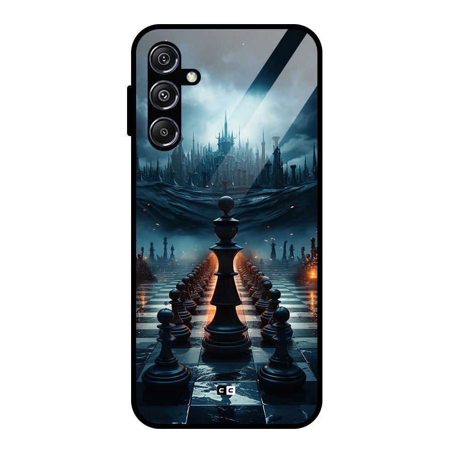 Chess World Glass Back Case for Galaxy M34 5G