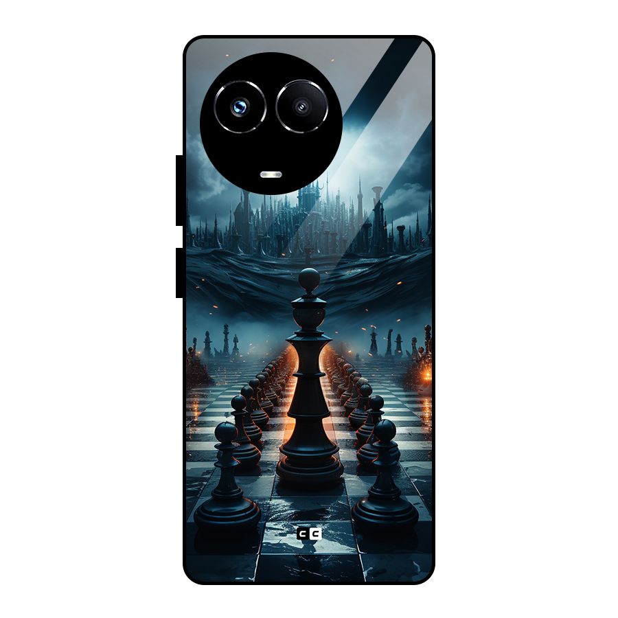 Chess World Glass Back Case for Realme Narzo 60X