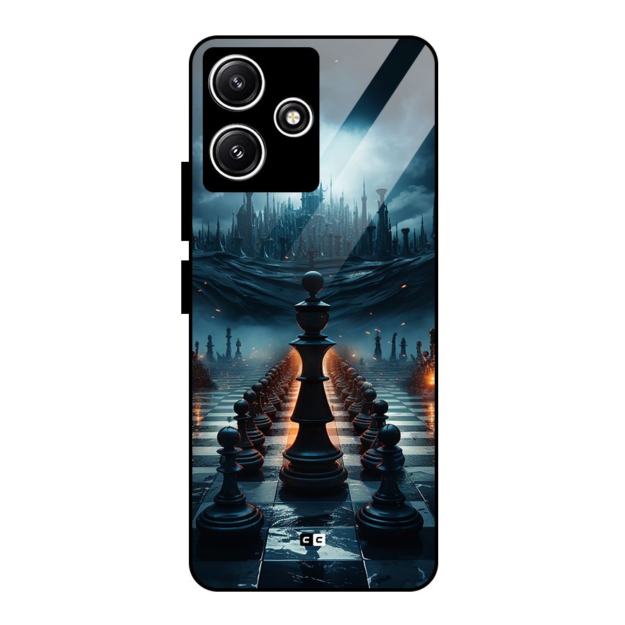 Chess World Glass Back Case for Redmi 12 5G