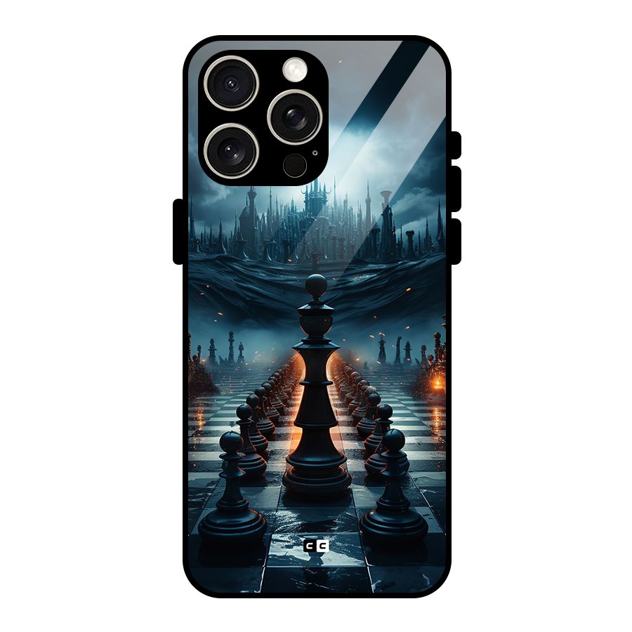 Chess World Glass Back Case for iPhone 15 Pro Max