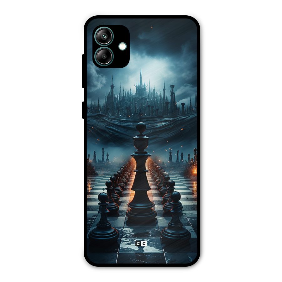 Chess World Metal Back Case for Galaxy A04