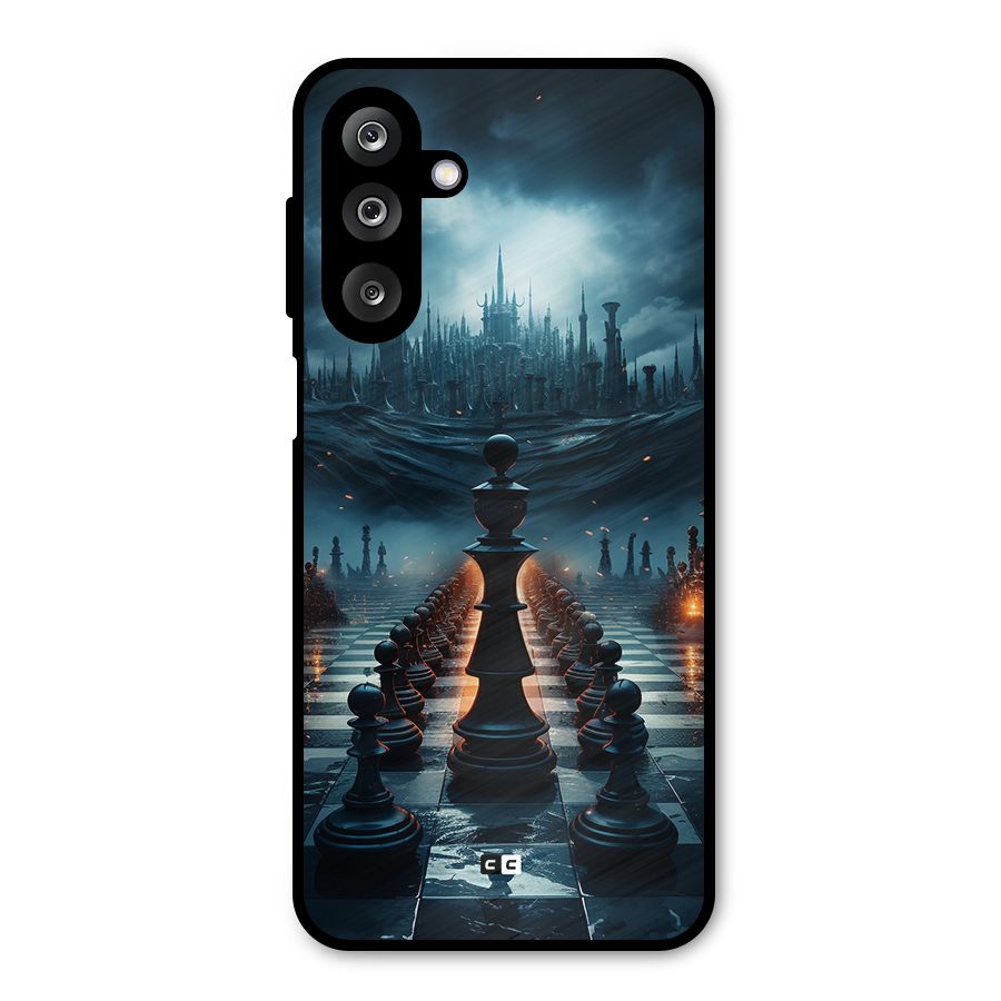 Chess World Metal Back Case for Galaxy M36