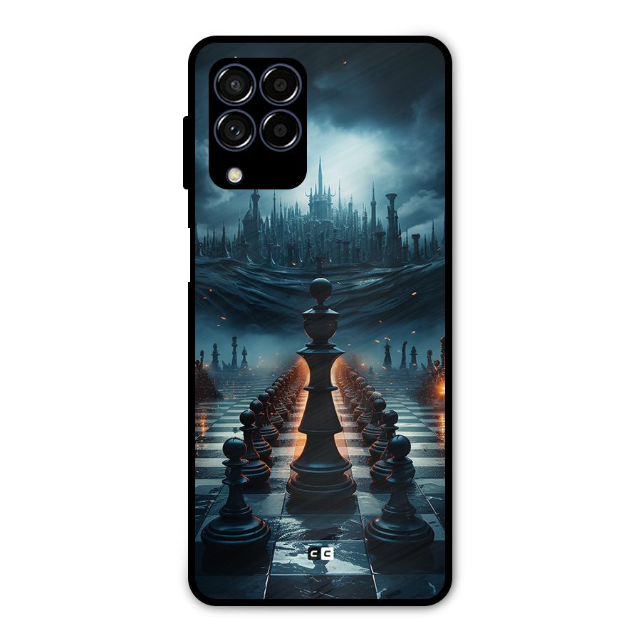Chess World Metal Back Case for Galaxy M53 5G