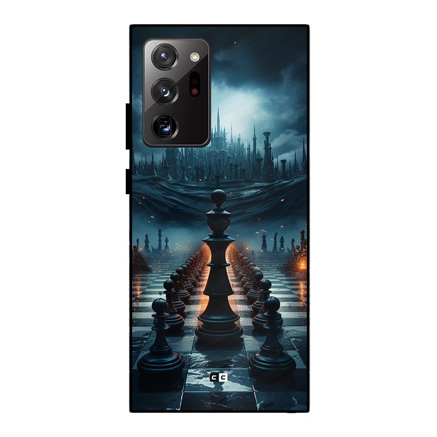 Chess World Metal Back Case for Galaxy Note 20 Ultra