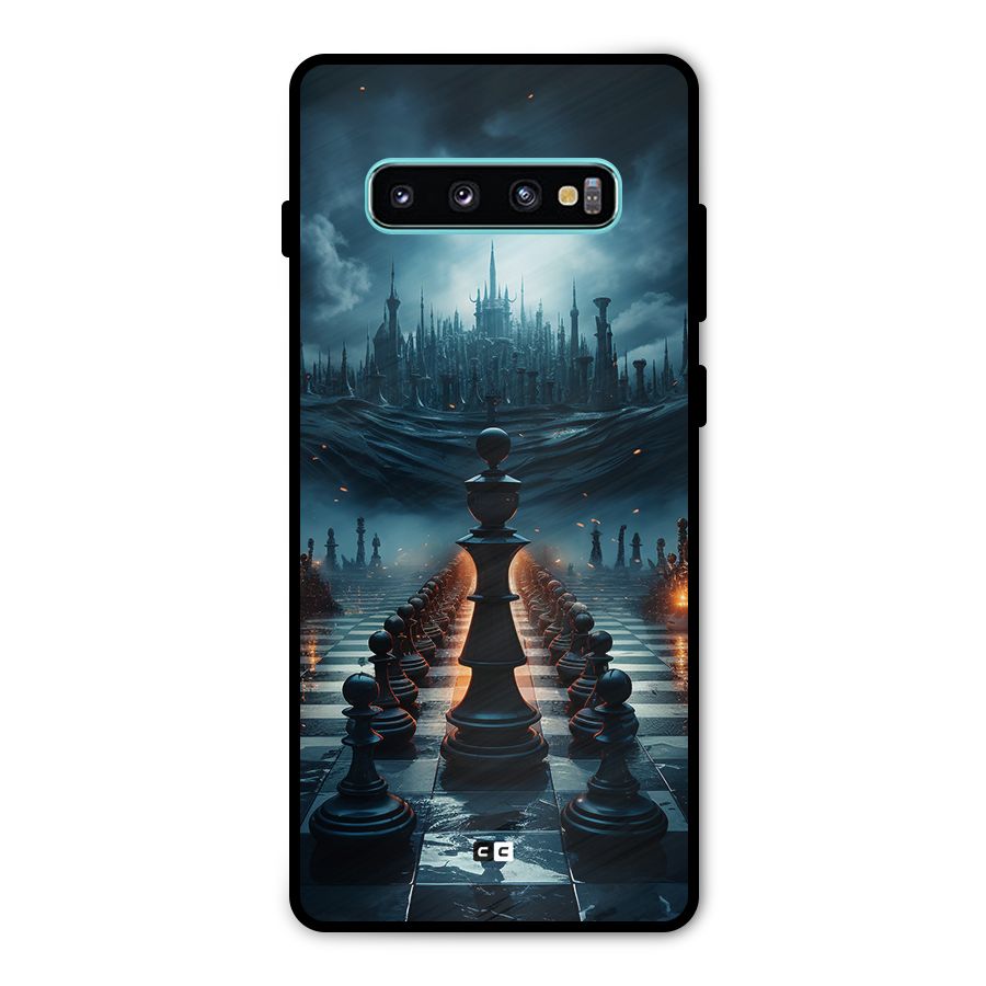 Chess World Metal Back Case for Galaxy S10 Plus