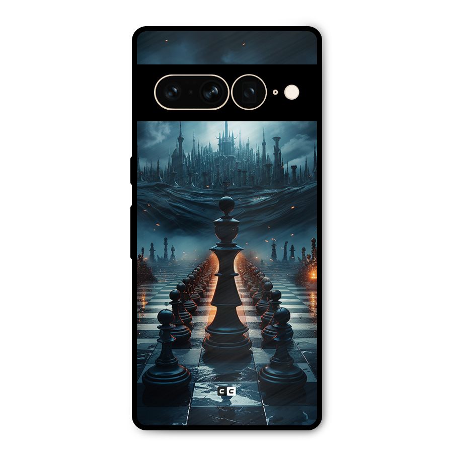 Chess World Metal Back Case for Google Pixel 7 Pro