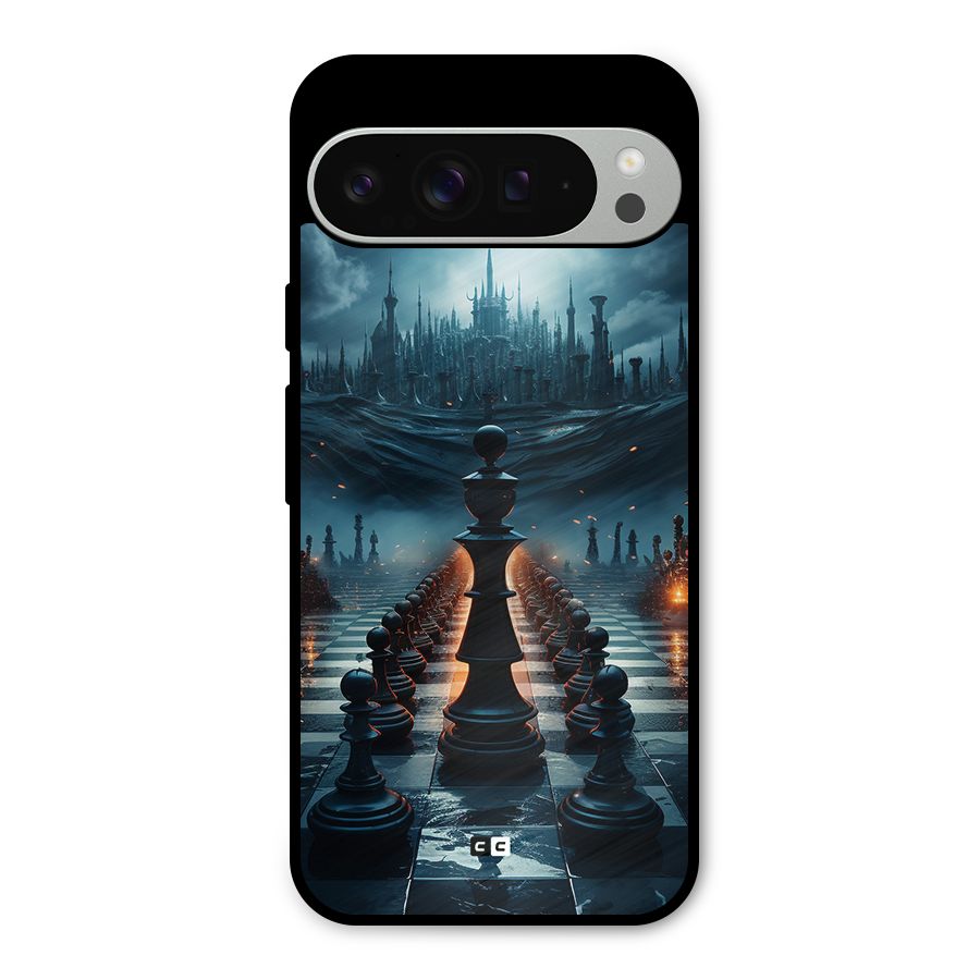 Chess World Metal Back Case for Google Pixel 9 Pro XL