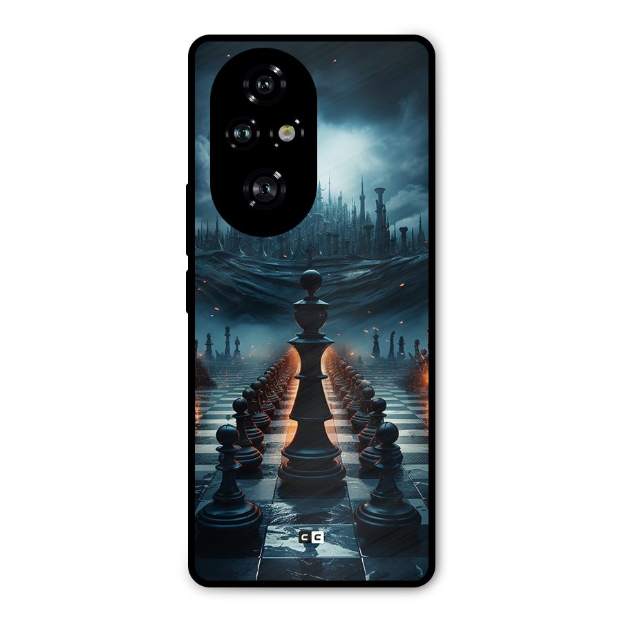 Chess World Metal Back Case for Honor 200 Pro