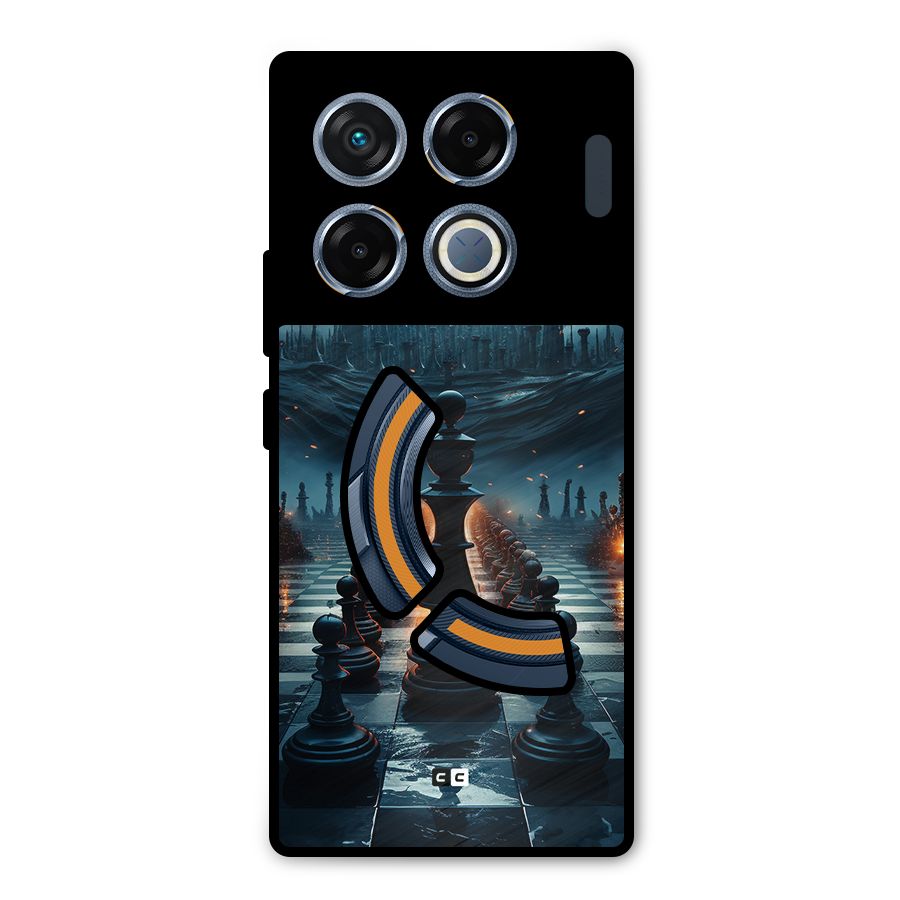 Chess World Metal Back Case for Infinix GT 20 Pro