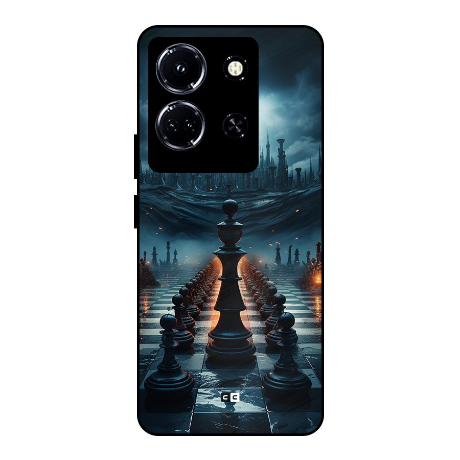 Chess World Metal Back Case for Infinix Note 30 5G
