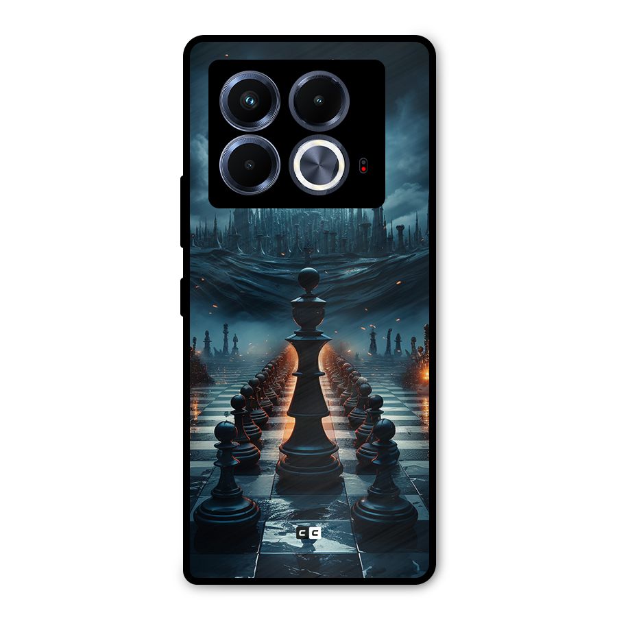 Chess World Metal Back Case for Infinix Note 40 5G