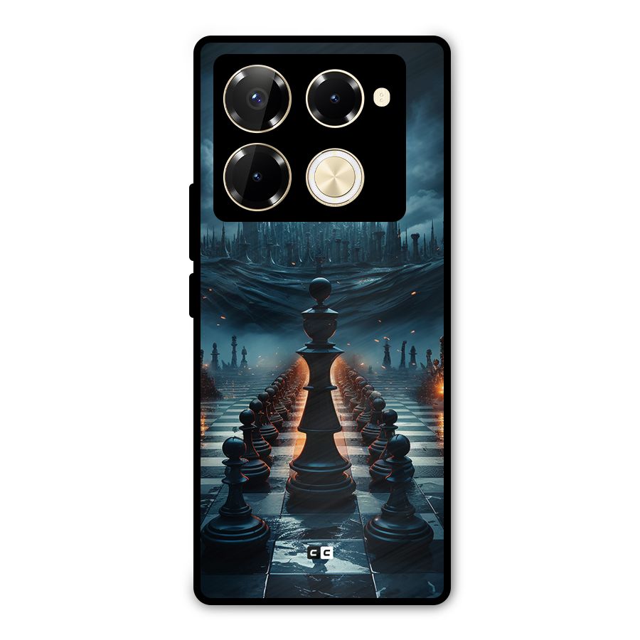 Chess World Metal Back Case for Infinix Note 40 Pro Plus