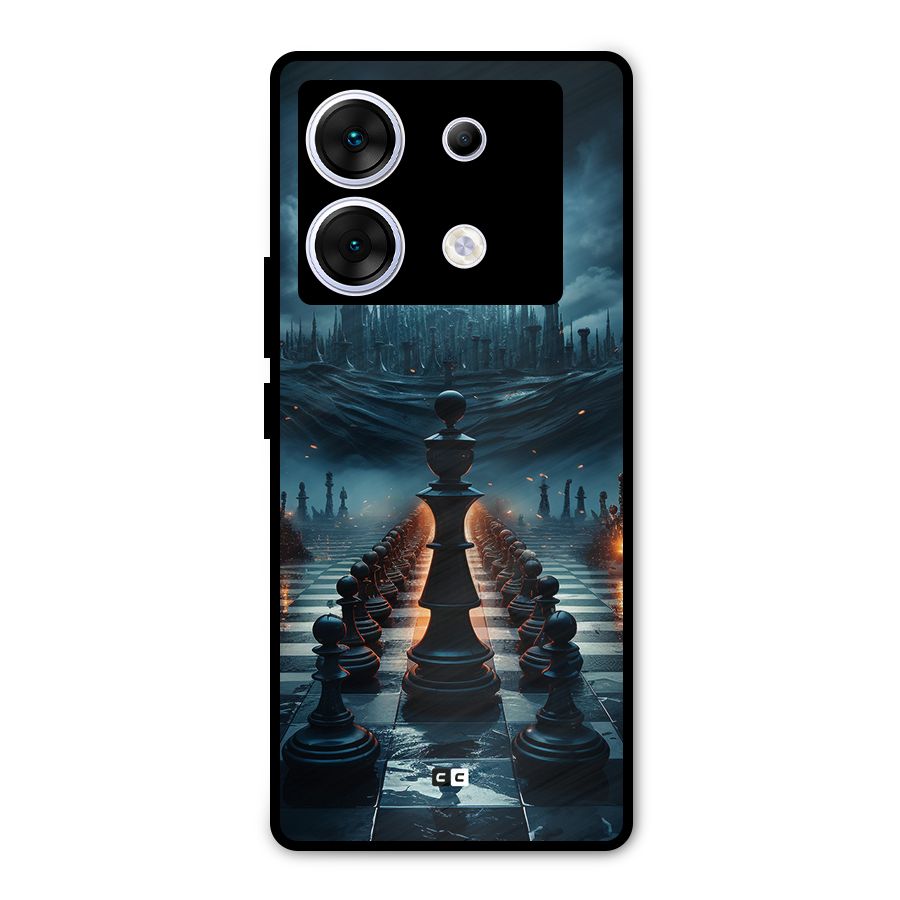 Chess World Metal Back Case for Infinix Zero 30 5G