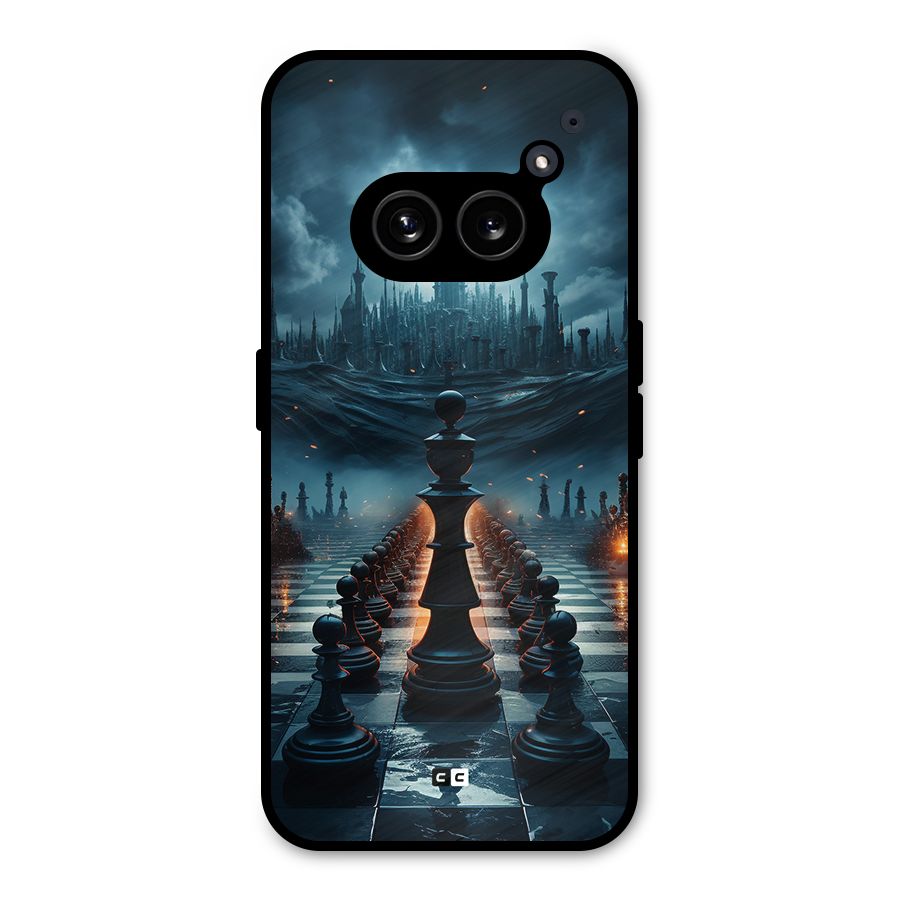 Chess World Metal Back Case for Nothing Phone 2a Plus