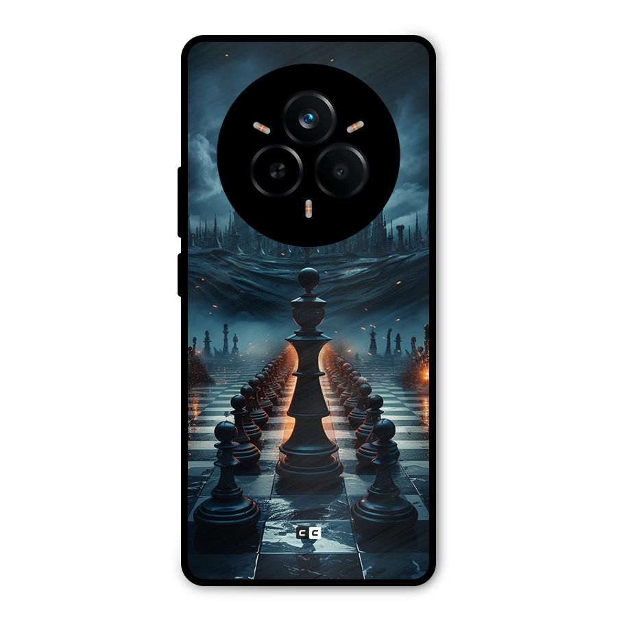 Chess World Metal Back Case for Realme 14 Pro Plus