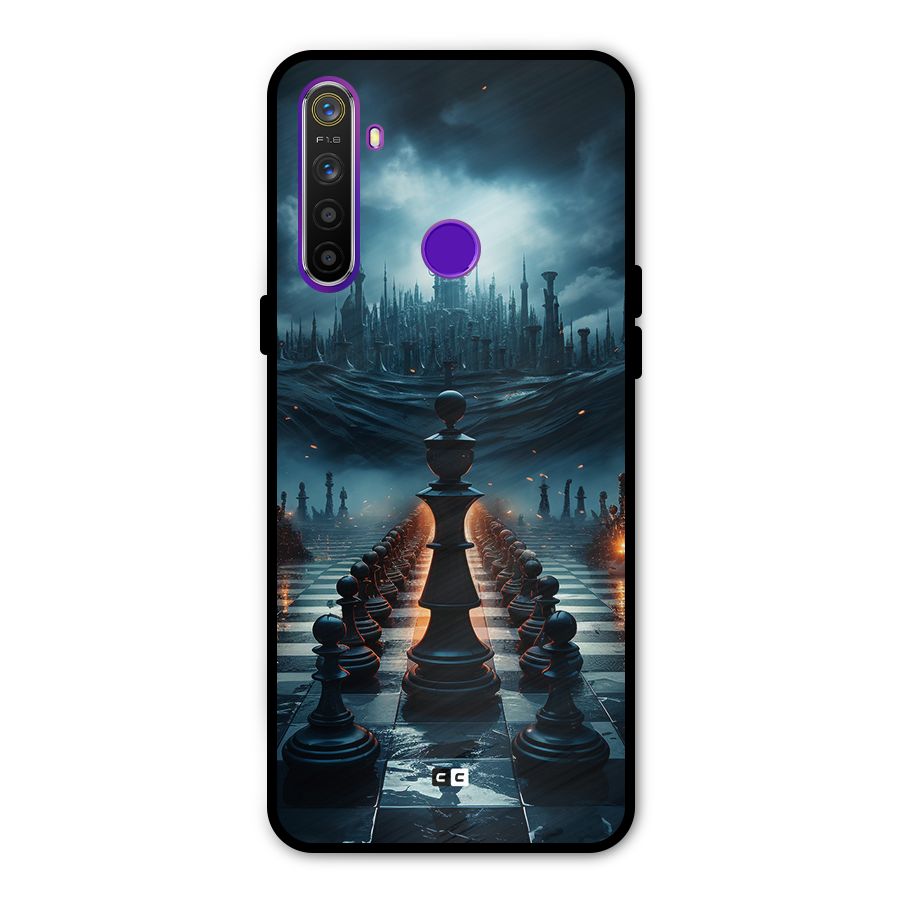 Chess World Metal Back Case for Realme 5