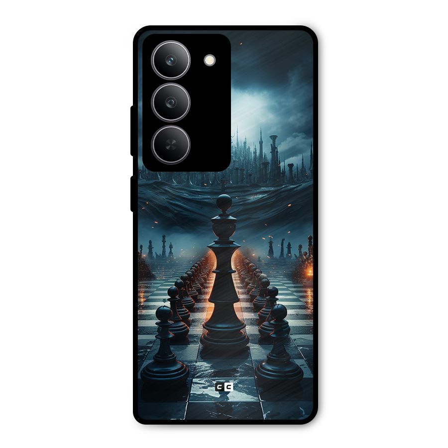 Chess World Metal Back Case for Realme P3x