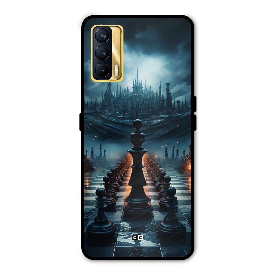 Chess World Metal Back Case for Realme X7