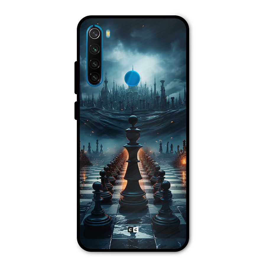 Chess World Metal Back Case for Redmi Note 8