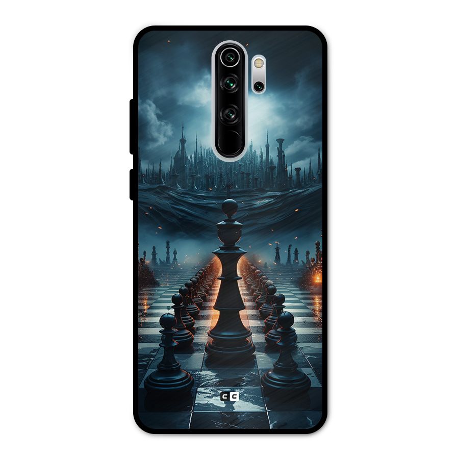Chess World Metal Back Case for Redmi Note 8 Pro