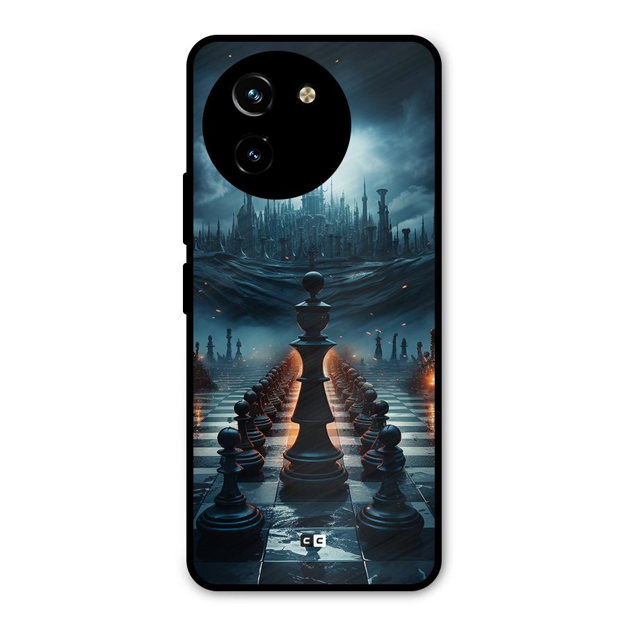 Chess World Metal Back Case for Vivo T3x