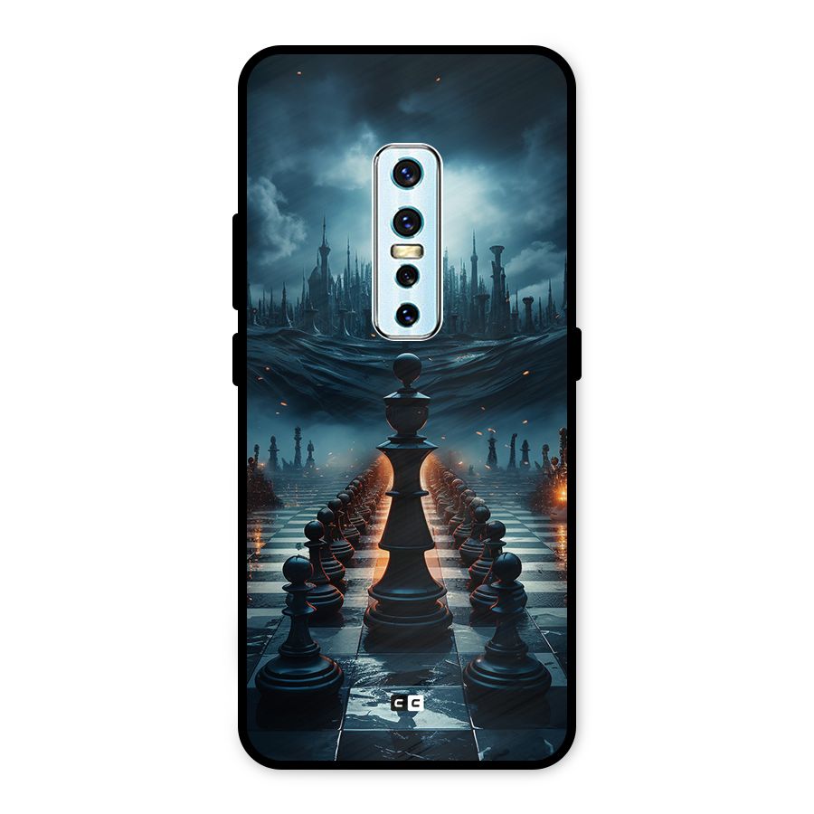 Chess World Metal Back Case for Vivo V17 Pro