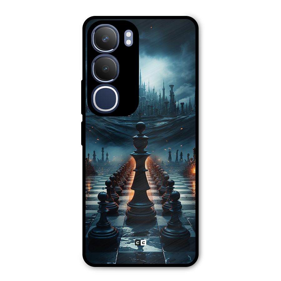 Chess World Metal Back Case for Vivo Y29