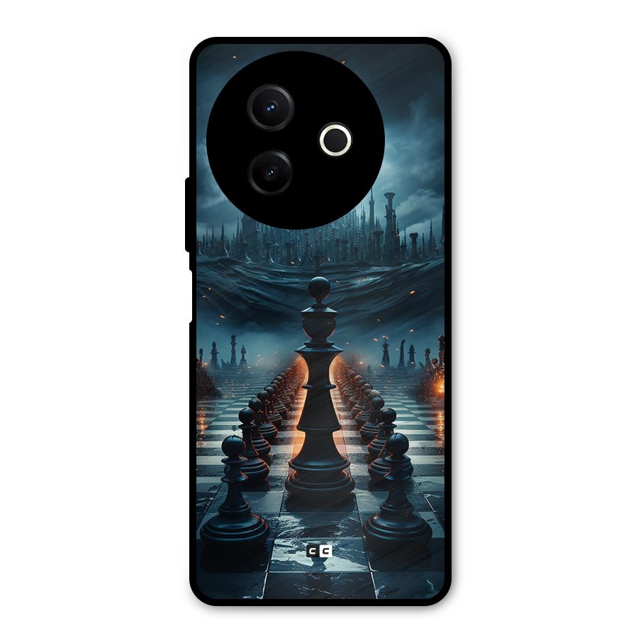 Chess World Metal Back Case for Vivo Y39