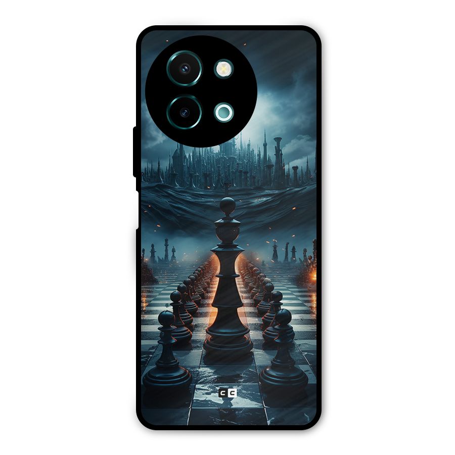 Chess World Metal Back Case for Vivo Y58